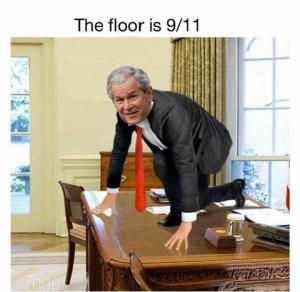 The floor is 9/11