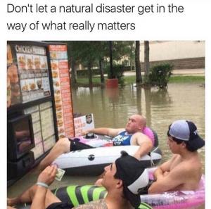 Don't let a natural disaster get in the way of what really matters