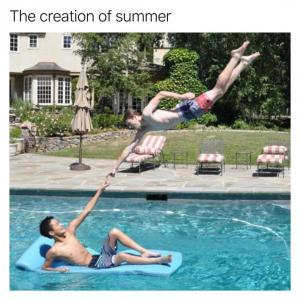 The creation of Summer