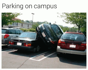 Parking on campus