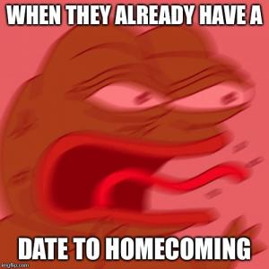 When they already have a

Date to homecoming