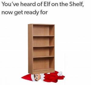 You've heard of Elf on the Shelf,
now get ready for