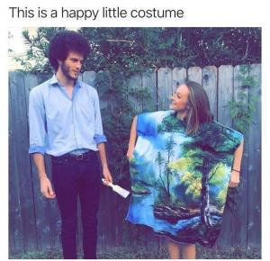 This is a happy little costume