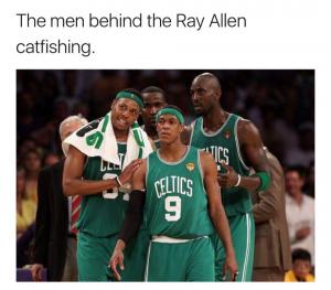The men behind the Ray Allen catfishing.