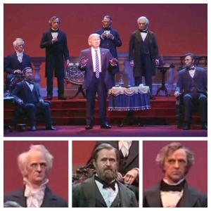 Trump Finally Joined Disney World's Hall Of Presidents, And Hoo Boy, It Is Bad