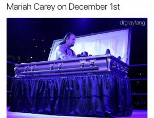 Mariah Carey on December 1st