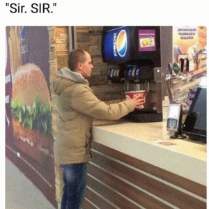 "Sir, SIR."