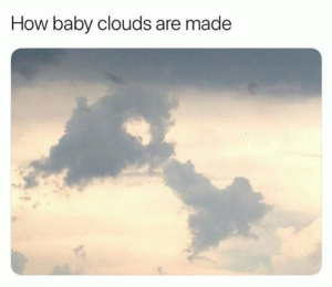 How baby clouds are made