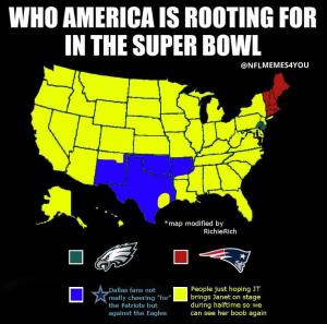 Who America is rooting for in the Super Bowl