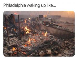Philadelphia waking up like...