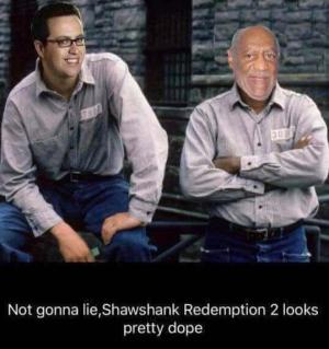Not gonna lie, Shawshank Redemption 2 looks pretty dope