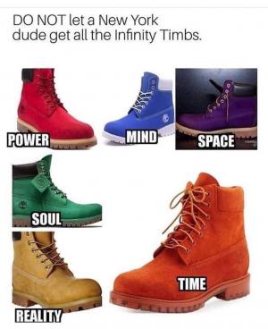 DO NOT let a New York dude get all the Infinity Timbs.