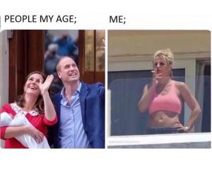 People my age;

Me;
