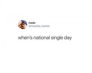 When's national single day