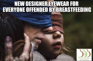 New designer eyewear for everyone offended by breastfeeding