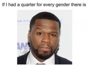 If I had a quarter for every gender there is