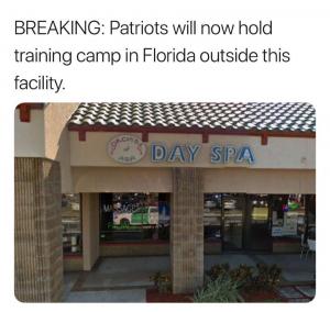 Breaking: Patriots will now hold training camp in Florida outside this facility.