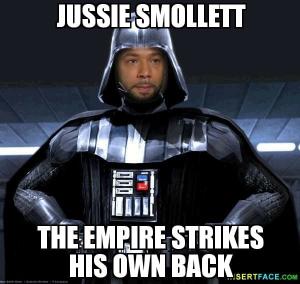 Jussie Smollett

The empires strikes his own back