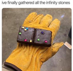Ive finally gathered all of the infinity stones