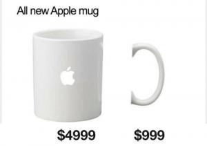 All new Apple mug