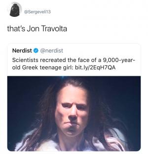 That's Jon Travolta